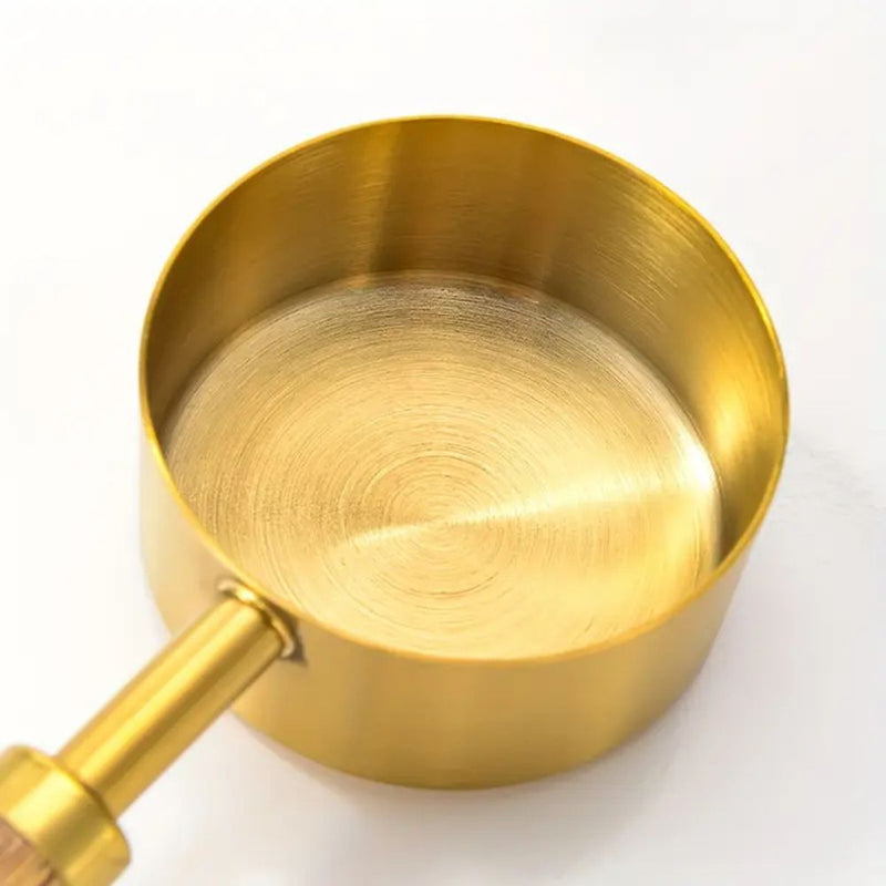 Golden Measuring Spoon Set