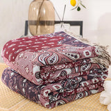 Bohemian Paisley Bliss Blanket