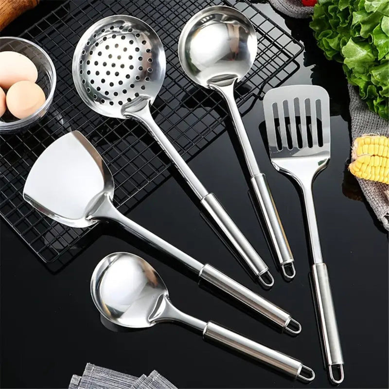 Premium Stainless Steel Cooking Utensils | 5pcs Set