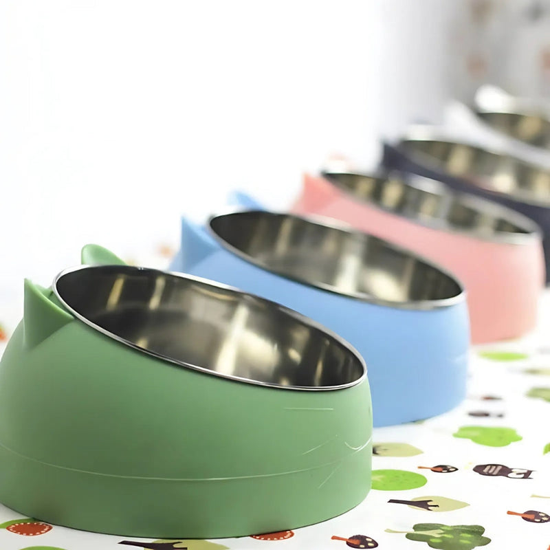 PurrfectAngle Pet Feeding Bowl