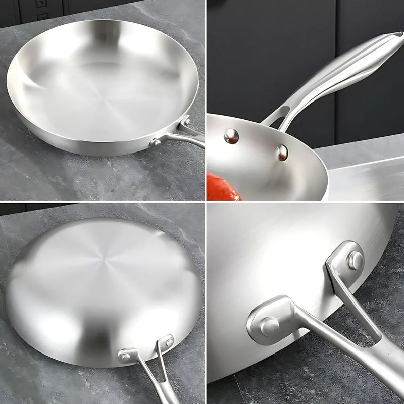 Stainless Steel Frying Pan