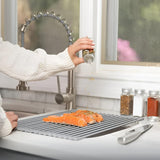 Stainless Steel Dish Drying Rolling Rack