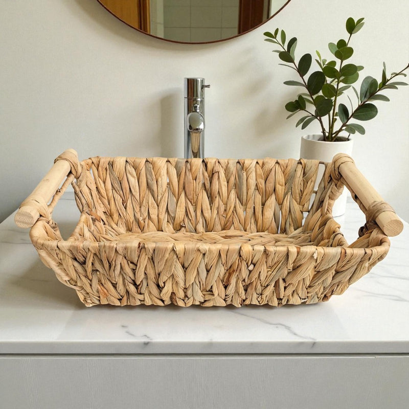 Boho Tidy Woven Storage Basket