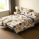 Breathable Cotton Gauze Coverlet