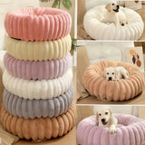 Purrfectly Plush Round Pet Bed