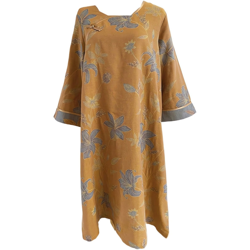 Amber Dusk Floral Nightgown