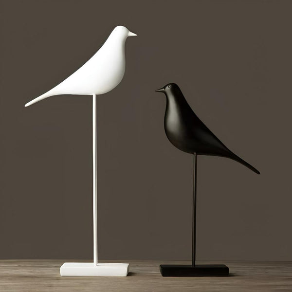 Minimalist Bird Decor Figurines