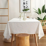 Meadow Bloom Tassel Table Cloth