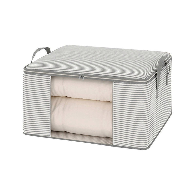 Classic Stripe Foldable Storage Bag