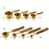 Golden Measuring Spoon Set