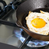 Black Cast Iron Frying Pan