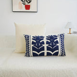 Symmetrical Tufted Embroidery Cushion Cover