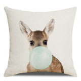Gum Pop Animal Cushion Covers