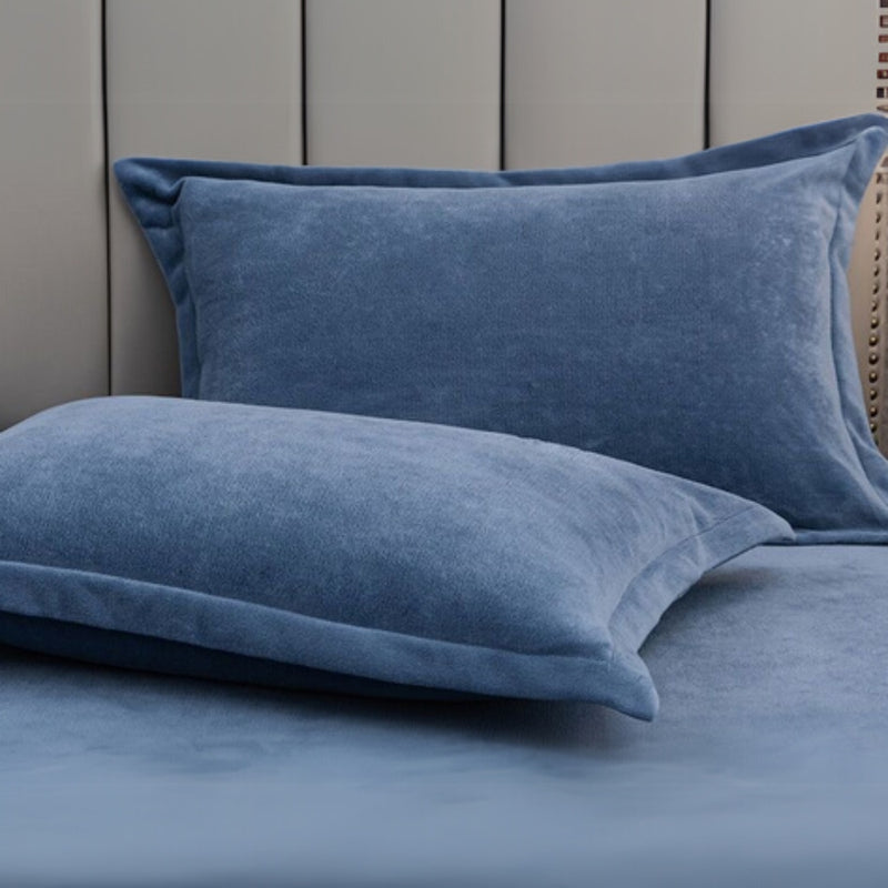 Fleece Comfort Pillow Covers