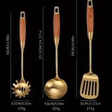 Chef’s Choice Golden Kitchen Utensils | 6pcs Set