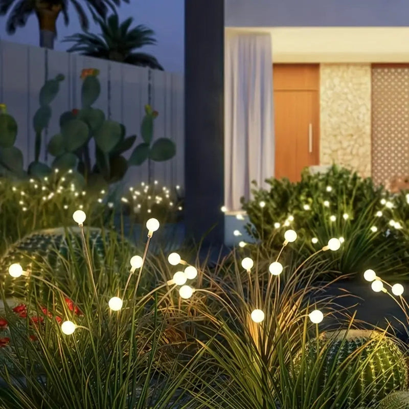 Solar Powered Firefly Garden Lamps