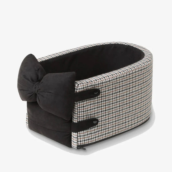 Houndstooth Travel Pet Car Seat