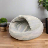 Lavish Marble Striped Pet Bed