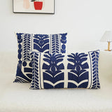Symmetrical Tufted Embroidery Cushion Cover