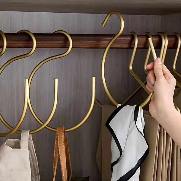 5-Piece Elegant Hook Hanger Organizers