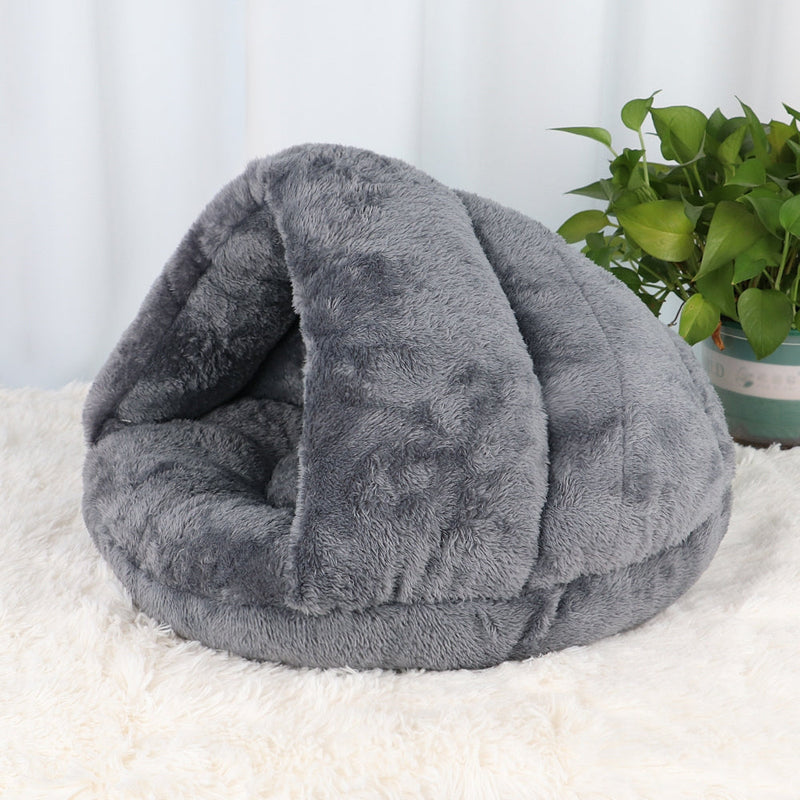 Polar-Fleece Pet Cave Bed