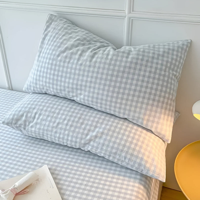 Soft Plaid Checkered Pillowcases