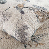 Elegant Floral Coverlet