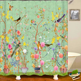 Rural Waterproof Decorative Shower Curtain