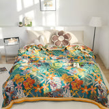 Tropical Breeze Cotton Blanket