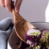 Rustic Teak Salad Serving Set | 2 Pcs