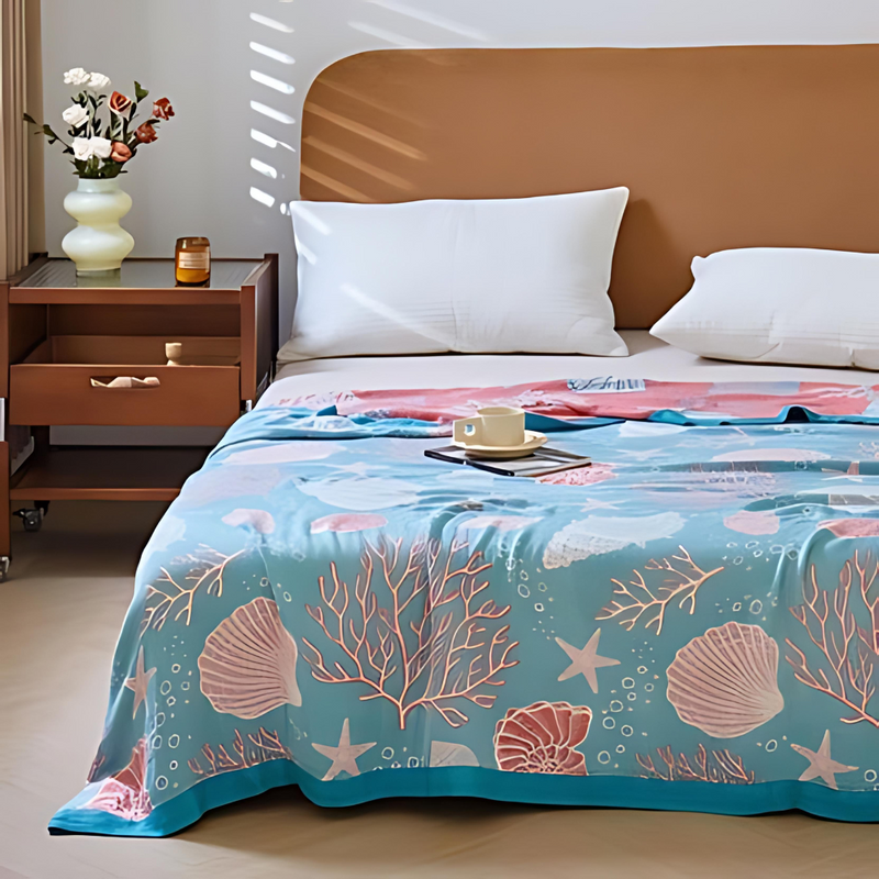 Coral Marine Reversible Cooling Blanket