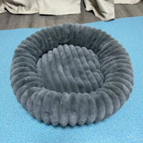 Purrfectly Plush Round Pet Bed