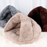 Polar-Fleece Pet Cave Bed