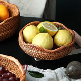 Stylish Handwoven Rattan Basket