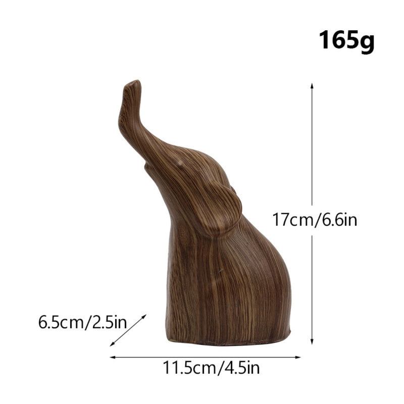 Graffiti Elephant Resin Figurine