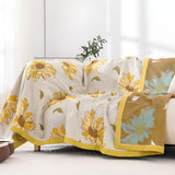 Sunflower Comfort Cotton Blanket