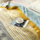 Wheatfield Dreams Reversible Cotton Blanket