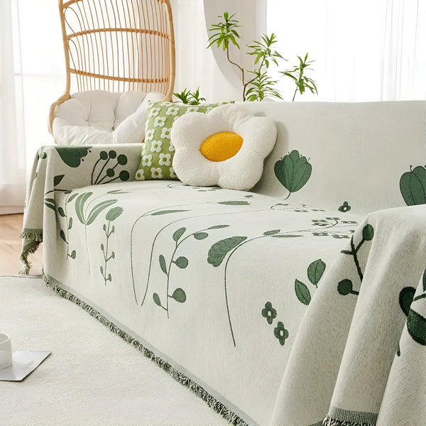 Modern Bloom Reversible Sofa Cover