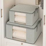 Classic Stripe Foldable Storage Bag