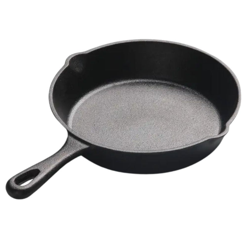 Black Cast Iron Frying Pan