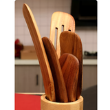 Non-Stick Wooden Spatula Set