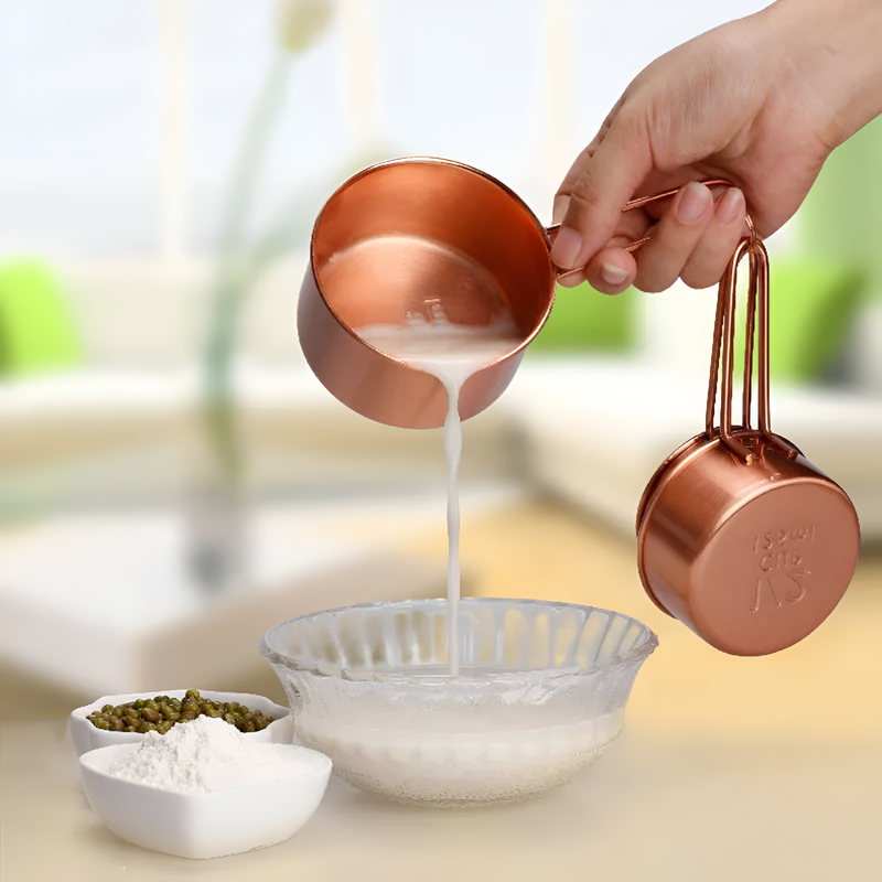 Stainless Steel Measuring Cup | 4Pcs Set