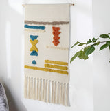 Colorful Fringe Tapestry Decor