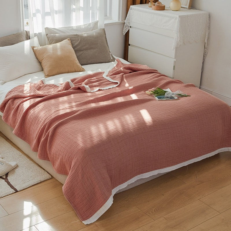 Deluxe Muslin Cotton Multi-Layer Blanket