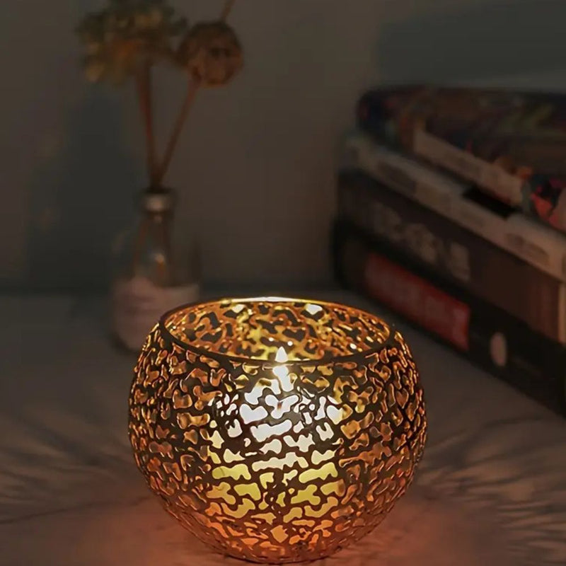 Glow Sphere Candle Holder