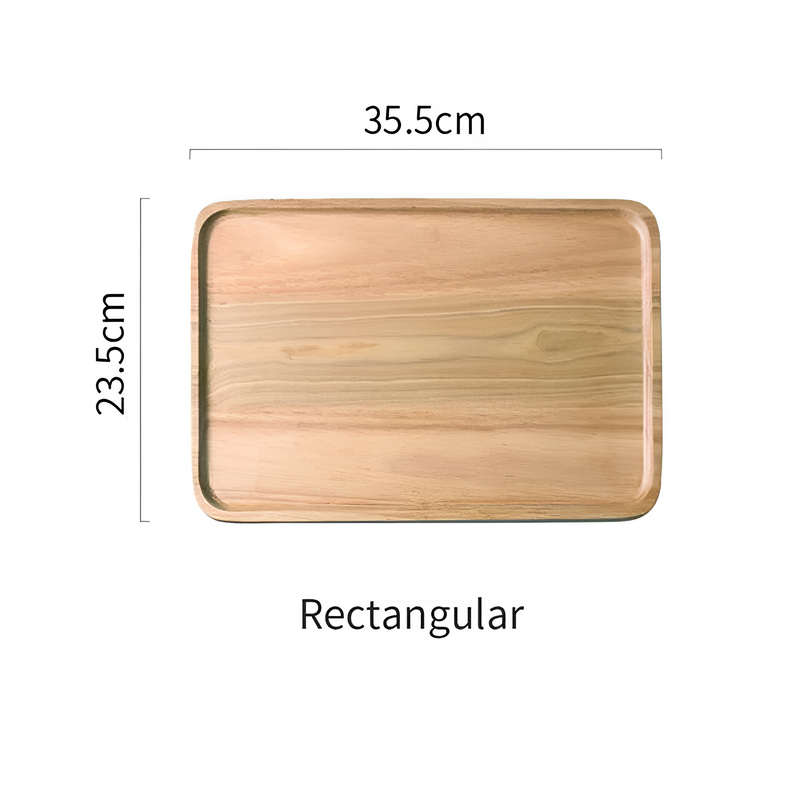 Modern Zen Bamboo Serving Plate