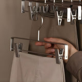 Aluminum Alloy Pants Clip Hanger | 5pcs Set