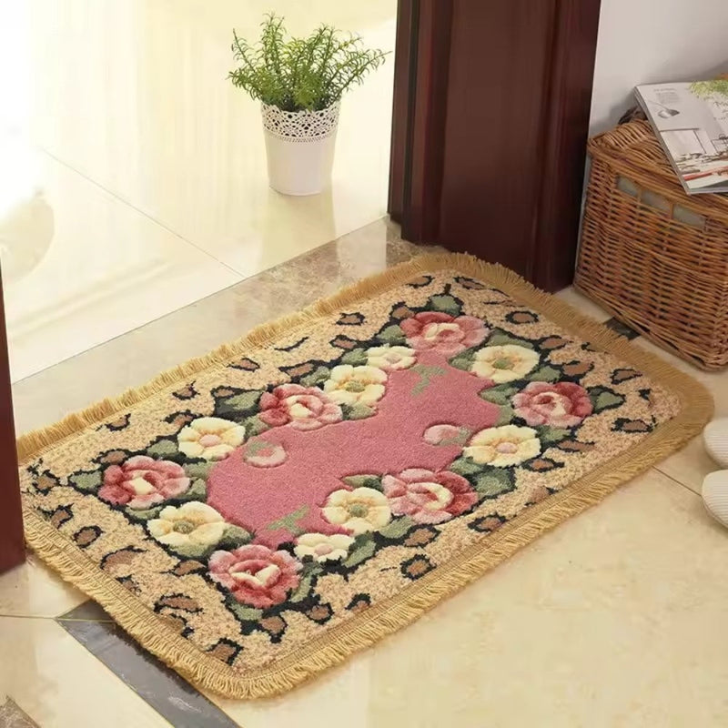 Classic Floral Bloom Bath Mat