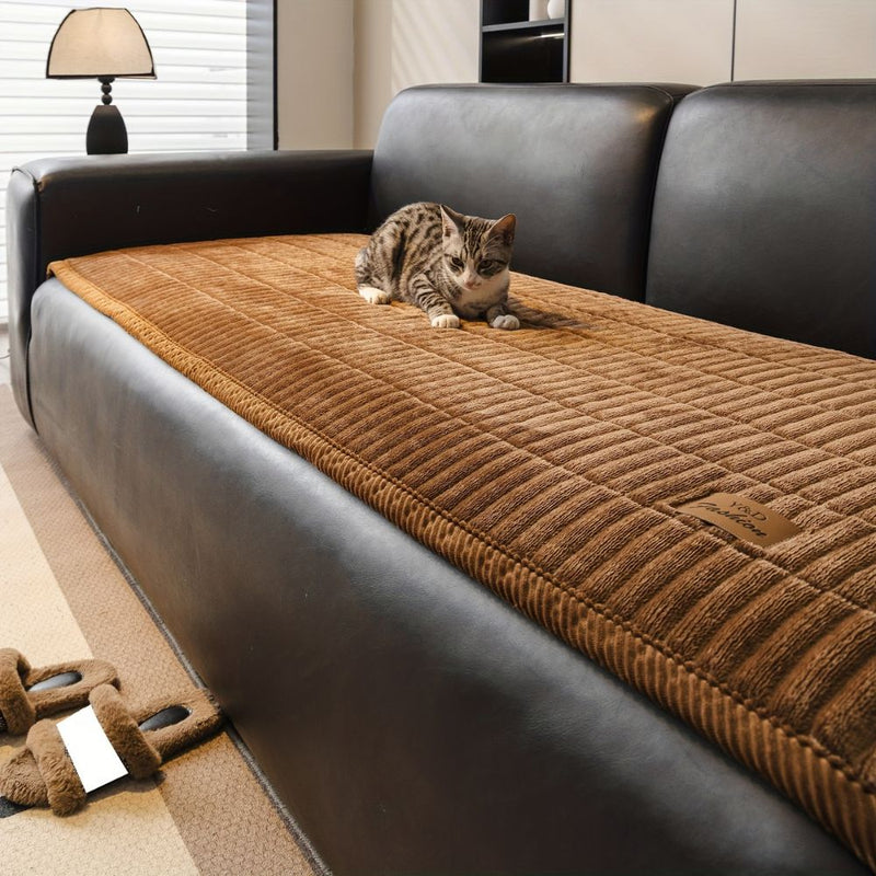 Casa & Beyond | Cozy Quilted Couch Cover Protector | 27.5