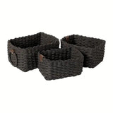 Elegant Rattan Weave Basket Set
